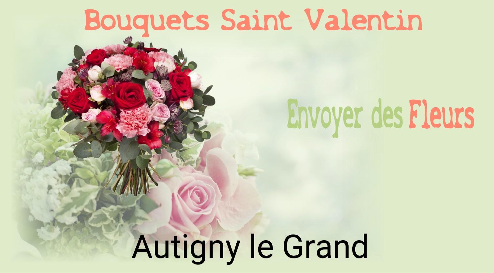 Roses de Saint-Valentin livrées à Autigny-le-Grand